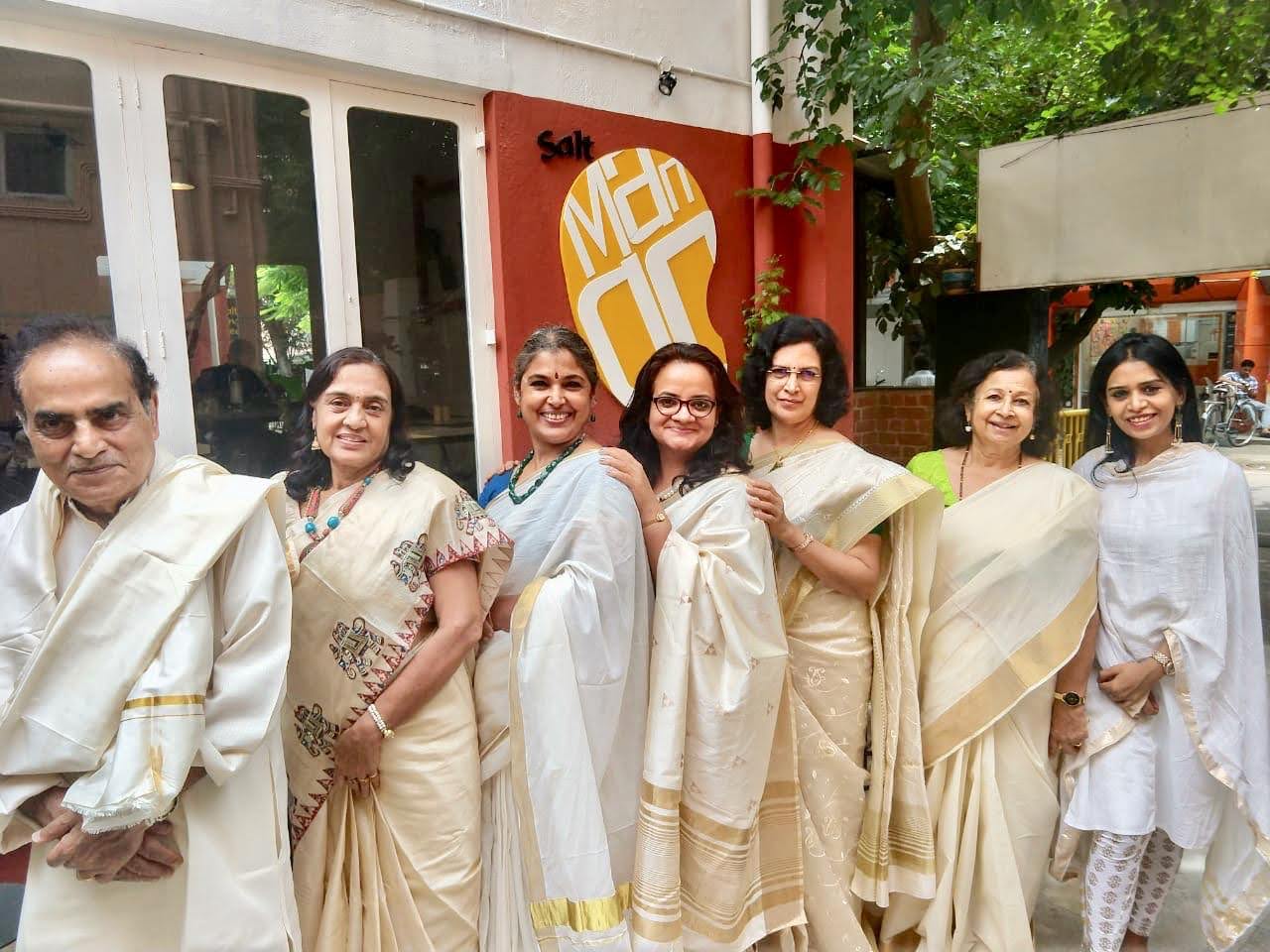 Some Silver Talkies members with white dresscode