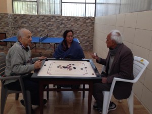 bonding over carom