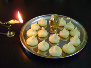 Modak - a traditional Ganesh Chaturthi offering