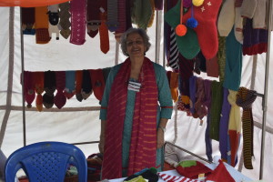 Senior entrepreneur Madhu Mehra is all smiles