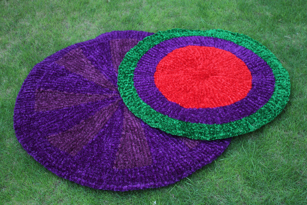 Round Rugs from Knitty Nani