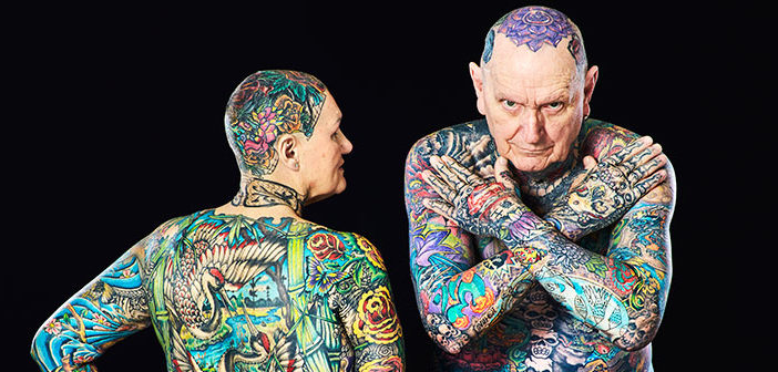 the most tattooed senior citizen